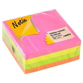 Notix Neon 4 Renk Kup 320 Yaprak 75x75 Asmalı Not Kağıdı