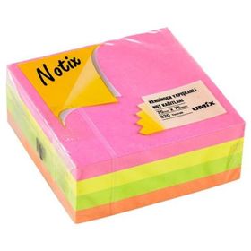 Notix Neon 4 Renk Kup 320 Yaprak 75x75 Asmalı Not Kağıdı