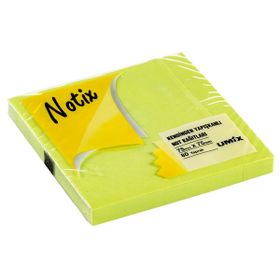 Notix Neon Yeşil 80 Yaprak 75x75 Notluk