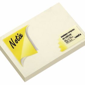 Notix Pastel Sarı 100 Yaprak 50x75 Notluk
