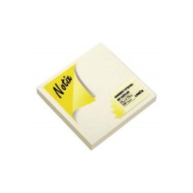Notix Pastel Sarı 100 Yaprak 75x75 Asmalı Yapışkanlı Not Kağıdı