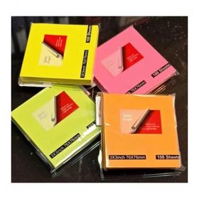 Notix Post-it 76x76 mm 4 Renk Yapışkanlı Not Kağıdı