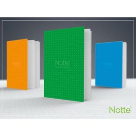 Notte 10-233 Dikişli Plastik Kapak A4 Point 100 Yaprak Kareli Defter