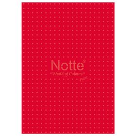 Notte 10-233 Dikişli Plastik Kapak A4 Point 100 Yaprak Kareli Defter