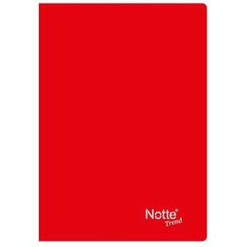Notte 10-350 Dikişli Plastik Kapak A4 Trend 40 Yaprak Kareli Defter