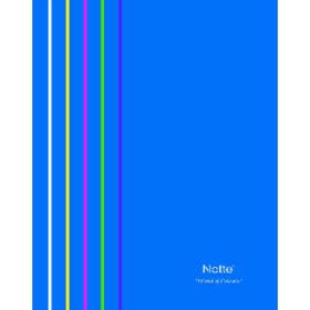 Notte 10-351 Dikişli Plastik Kapak A4 Trend 60 Yaprak Kareli Defter