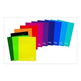 Notte 10-351 Dikişli Plastik Kapak A4 Trend 60 Yaprak Kareli Defter