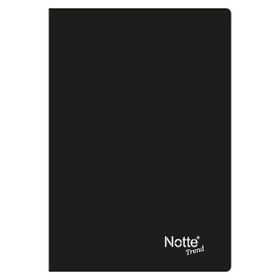 Notte 10-352 Dikişli Plastik Kapak A4 Trend 80 Yaprak Kareli Defter