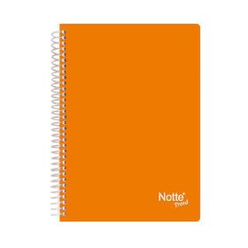 Notte 60-367 Spiralli Plastik Kapak A4 Trend 160 Yaprak Çizgili Defter