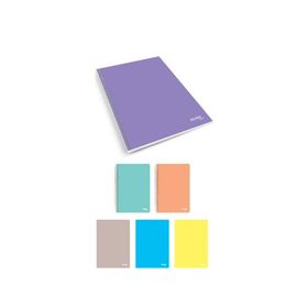Notte 60338 Çizgili Spiralli Plastik Kapak Defter