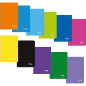 Notte 60350 Plastik Kapak A4 Trend 40 Yaprak Kareli Spiralli Defter