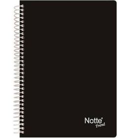 Notte 61-351 Spralli Plastik Kapak A5 Trend 60 Yaprak Kareli Defter