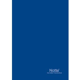 Notte A5 60 Yaprak Kareli Lise Defteri
