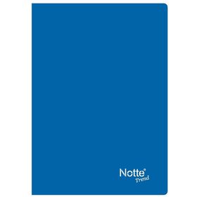 Notte Dikişli Plastik Kapak A5 Trend 100 Yaprak Çizgili Defter