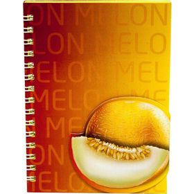 Notyaz Kavun Kokulu Spiralli Nano Yapışkanlı Kapak Notebook Not Defteri