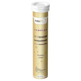 Nouplus Complex Beta Glucan Kara Mürver 20 Efervesan Tablet