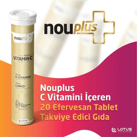 Nouplus Complex Beta Glucan Kara Mürver 20 Efervesan Tablet