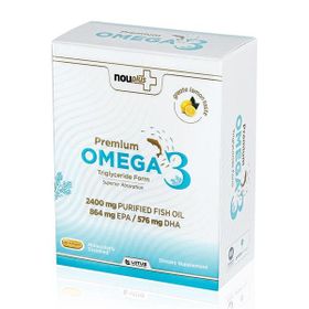 Nouplus Premium Omega 3 60 Yumuşak Kapsül Takviye Edici Gıda