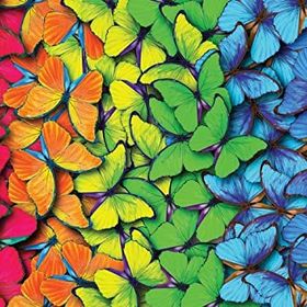 Nova 1000 Parça Çok Renkli Kelebekler Puzzle