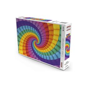 NOVA 1000 Parça Gökkuşağı Sarmalı Rengarenk Puzzle