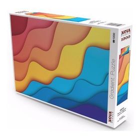 Nova 1000 Parça Renkli Dalgalar Puzzle