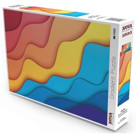 Nova 1000 Parça Renkli Dalgalar Puzzle