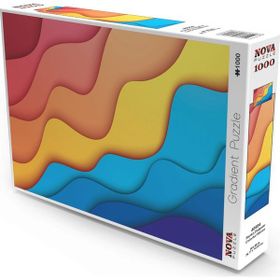 Nova 1000 Parça Renkli Dalgalar Puzzle