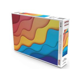 Nova 1000 Parça Renkli Dalgalar Puzzle