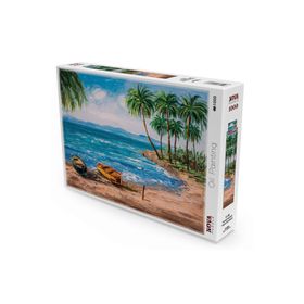 NOVA 1000 Parça Tropikal Ada Sahili Puzzle