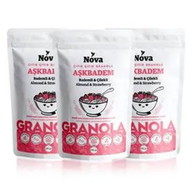 Nova 340 gr Aşkbadem Granola (3 adet)