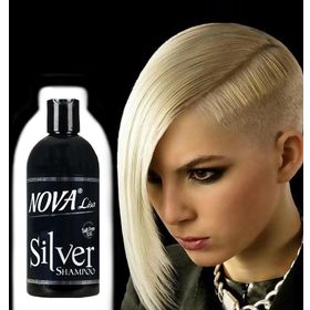 Nova 500 ml Tuzsuz Silver Şampuan