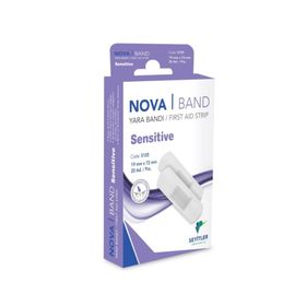 Nova Band Sensitive 20 Adet Yara Bandı