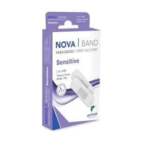 Nova Band Sensitive 20 Adet Yara Bandı