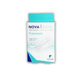 Nova Band Transparent 20 Adet Yara Bandı