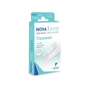 Nova Band Transparent 20 Adet Yara Bandı