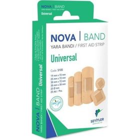 Nova Band Universal 25 Adet Yara Bandı