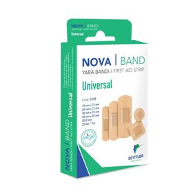 Nova Band Universal 25 Adet Yara Bandı