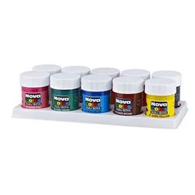 Nova Color 10 Renk Şişe Guaj Boya