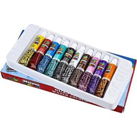 Nova Color 10 Renk Tüp Guaj Boya