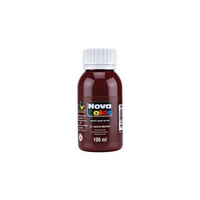 Nova Color 100 ml Kahverengi Akrilik Boya