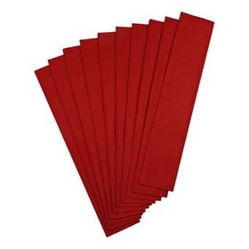 Nova Color 10'lu Paket Kırmızı Grapon Kağıdı