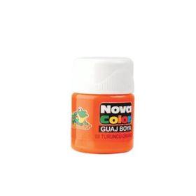Nova Color 12 Adet NC-110 Turuncu Şişe Guaj Boya