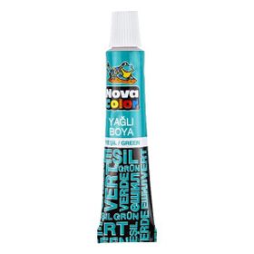 Nova Color 12 Adet NC-130 Yeşil Tüp Yağlı Boya