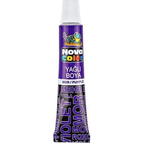 Nova Color 12 Adet NC-135 Mor Tüp Yağlı Boya
