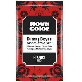 Nova Color 12 gr Kırmızı Toz Kumaş Boyası