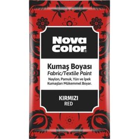 Nova Color 12 gr Kırmızı Toz Kumaş Boyası