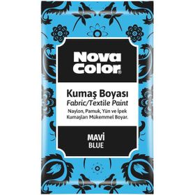 Nova Color 12 gr Mavi Toz Kumaş Boyası