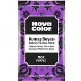 Nova Color 12 gr Mor Toz Kumaş Boyası