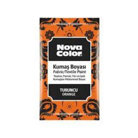 Nova Color 12 gr Turuncu Toz Kumaş Boyası