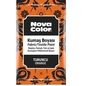 Nova Color 12 gr Turuncu Toz Kumaş Boyası